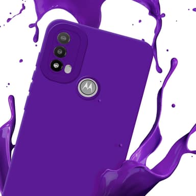 Motorola MOTO E20 Suojakuori Kotelo (Violetti)