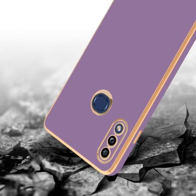 Samsung Galaxy A10s / M01s Suojakuori Cover (Violetti)