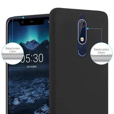 Suojakuori Nokia 5.1 Kotelo (Musta)