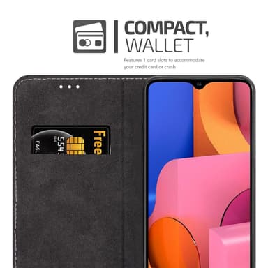Samsung Galaxy A20s Suojakuori Case (Musta)