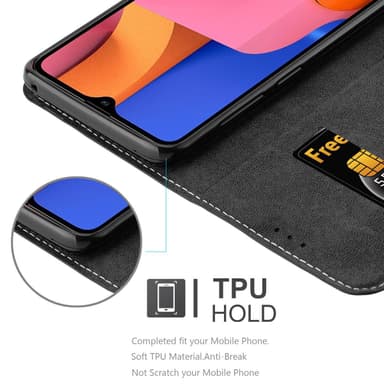 Samsung Galaxy A20s Suojakuori Case (Musta)