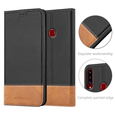 Samsung Galaxy A20s Suojakuori Case (Musta)