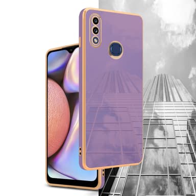 Samsung Galaxy A10s / M01s Suojakuori Cover (Violetti)