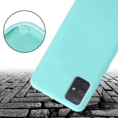 Suojakuori Samsung Galaxy A71 4G Kotelo (Turkoosi)
