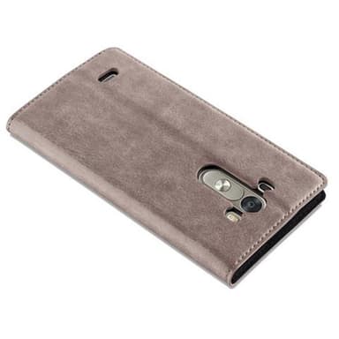 LG G3 Suojakuori Lompakkokotelo (Ruskea)