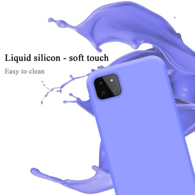 Samsung Galaxy A22 5G Suojakuori Kotelo (Violetti)