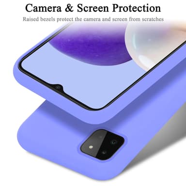Samsung Galaxy A22 5G Suojakuori Kotelo (Violetti)