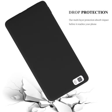 Suojakuori Huawei P8 LITE 2015 Kotelo (Musta)
