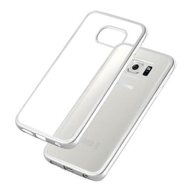 Samsung Galaxy S6 EDGE Suojakuori Kotelo (Hopea)