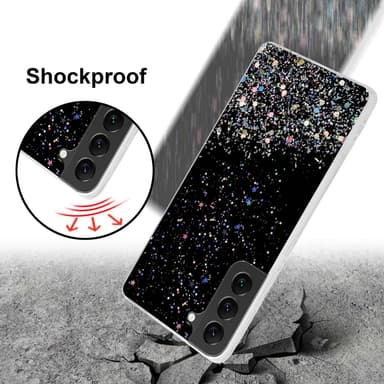 Samsung Galaxy S22 PLUS Suojakuori Kotelo (Musta)