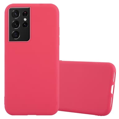 Suojakuori Samsung Galaxy S21 ULTRA Kotelo (Punainen)