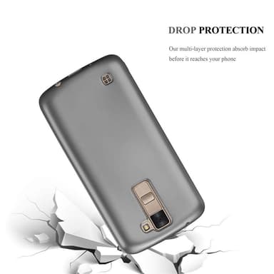 LG K8 2016 Suojakuori Kotelo (harmaa)
