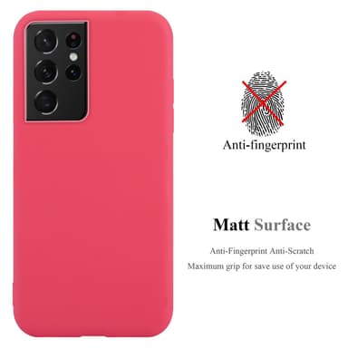 Suojakuori Samsung Galaxy S21 ULTRA Kotelo (Punainen)