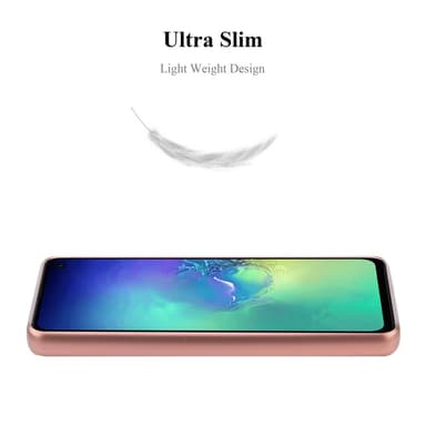 Samsung Galaxy S10e Suojakuori Kotelo (Vaaleanpunainen)