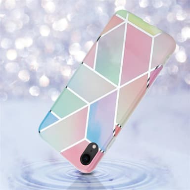 iPhone XR Suojakuori Lompakkokotelo (Vaaleanpunainen)