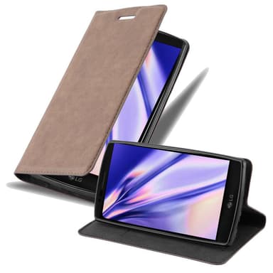 LG G FLEX 2 Suojakuori Lompakkokotelo (Ruskea)