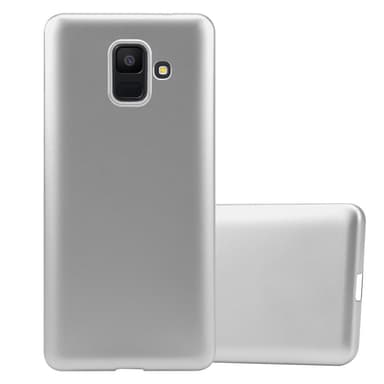 Samsung Galaxy A6 2018 Suojakuori Kotelo (Hopea)