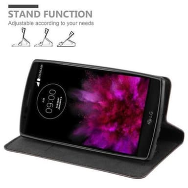 LG G FLEX 2 Suojakuori Lompakkokotelo (Ruskea)