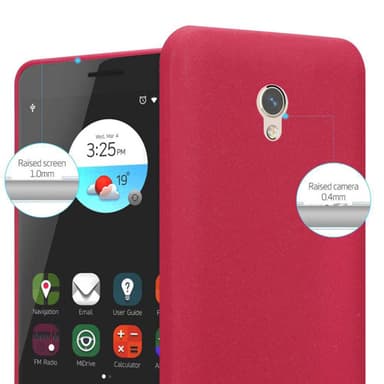 Suojakuori ZTE Blade V7 Kotelo (Punainen)