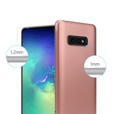 Samsung Galaxy S10e Suojakuori Kotelo (Vaaleanpunainen)