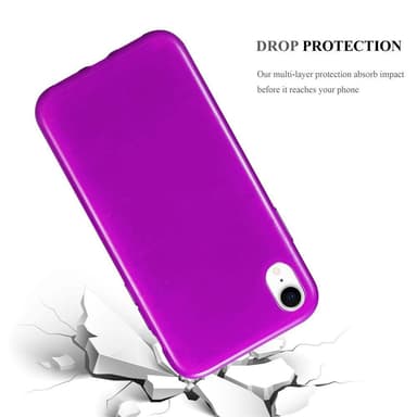 iPhone XR Suojakuori Kotelo (Violetti)