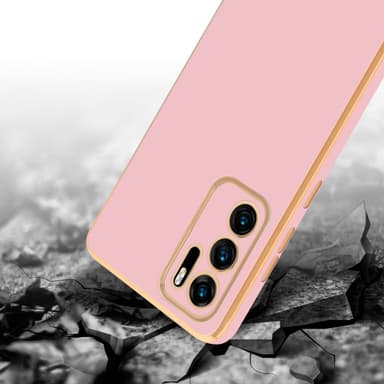 Huawei P40 Suojakuori Case Cover (Vaaleanpunainen)