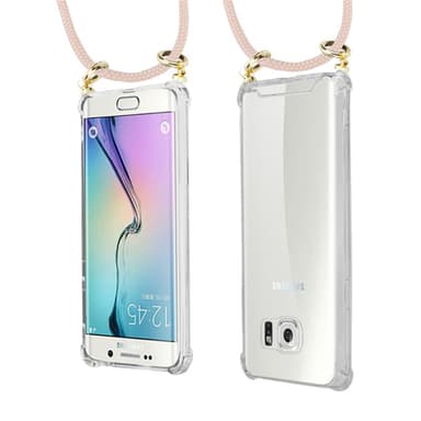Samsung Galaxy S6 Suojakuori Kotelo (Vaaleanpunainen)