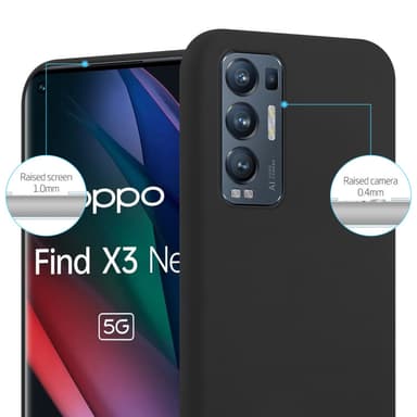 Suojakuori Oppo FIND X3 NEO Kotelo (Musta)