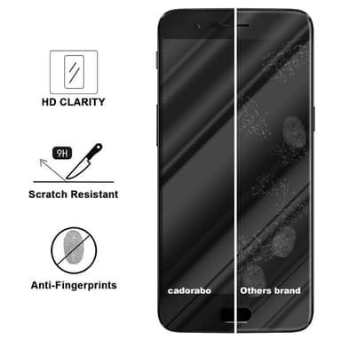 OnePlus 5 Suojakalvo Karkaistu lasi Näytönsuoja