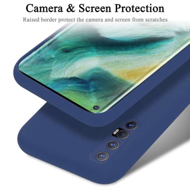 Oppo FIND X2 NEO Suojakuori Kotelo Case (Sininen)