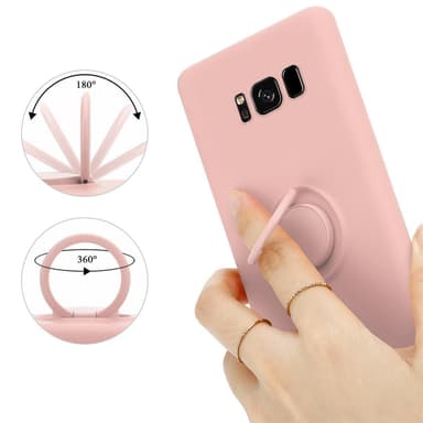 Samsung Galaxy S8 Suojakuori Kotelo (Vaaleanpunainen)
