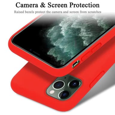 iPhone 11 PRO MAX Suojakuori Kotelo (Punainen)