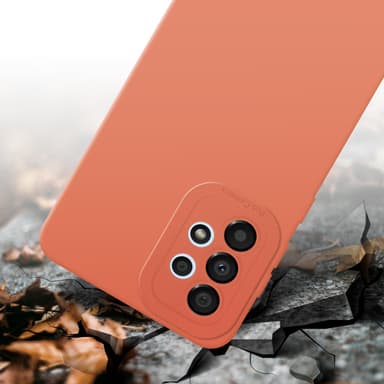 Samsung Galaxy A32 4G Suojakuori Kotelo (Oranssi)