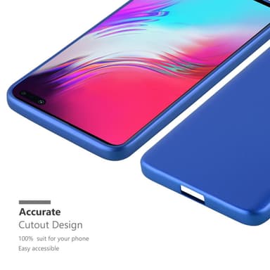 Samsung Galaxy S10 5G Suojakuori Kotelo (Sininen)