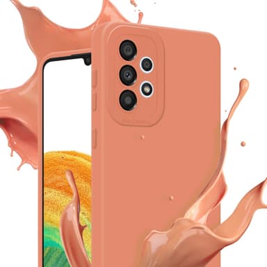 Samsung Galaxy A32 4G Suojakuori Kotelo (Oranssi)