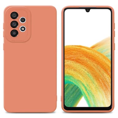 Samsung Galaxy A32 4G Suojakuori Kotelo (Oranssi)