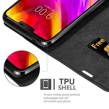 LG G7 ThinQ / FIT / ONE Suojakuori Lompakkokotelo