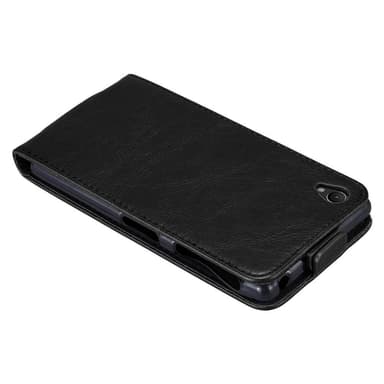 Sony Xperia Z1 Suojakuori Lompakkokotelo (Musta)