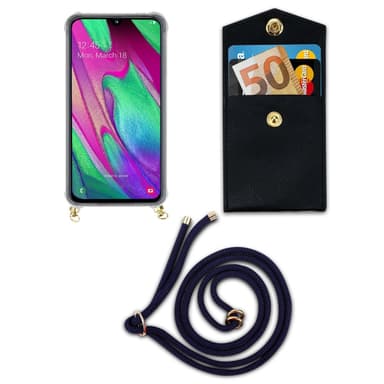 Samsung Galaxy A40 Suojakuori Kotelo (Sininen)