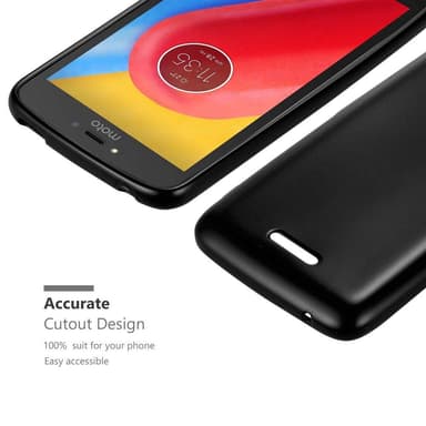 Motorola MOTO C PLUS Suojakuori Kotelo (Musta)