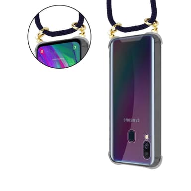Samsung Galaxy A40 Suojakuori Kotelo (Sininen)
