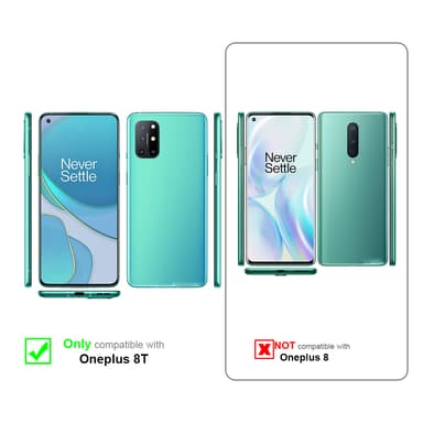OnePlus 8T Suojakuori Universaali (Musta)