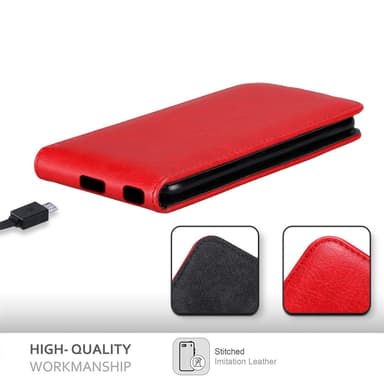 Huawei NOVA 2 Suojakuori Lompakkokotelo (Punainen)