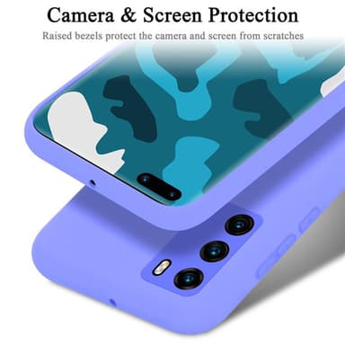Huawei P40 Suojakuori Kotelo Case (Violetti)