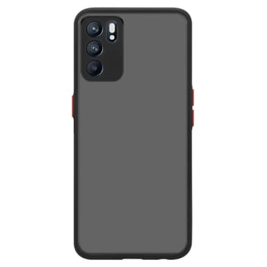 Oppo Reno6 5G Suojakuori Kotelo (Musta)