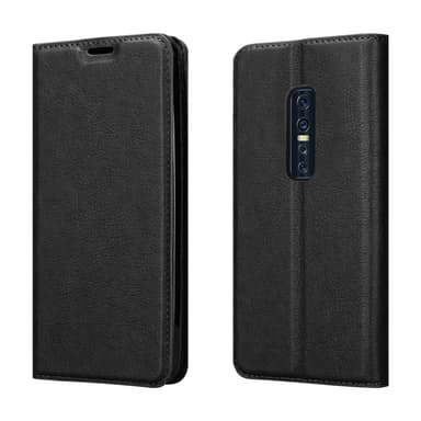 Vivo V17 PRO Suojakuori Lompakkokotelo (Musta)