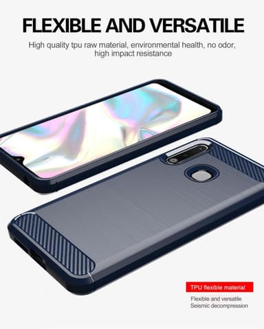 Suojakuori Samsung Galaxy A70e Kotelo (Sininen)