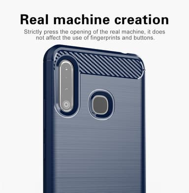 Suojakuori Samsung Galaxy A70e Kotelo (Sininen)
