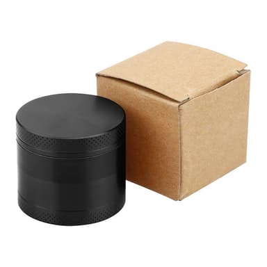 Grinder Keittiömurskain Yrtit Mausteet Tupakka (musta)