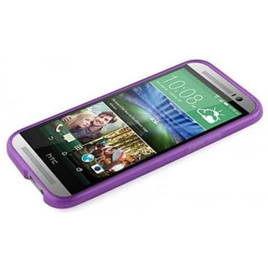 HTC ONE M8 Suojakuori Cover (Violetti)